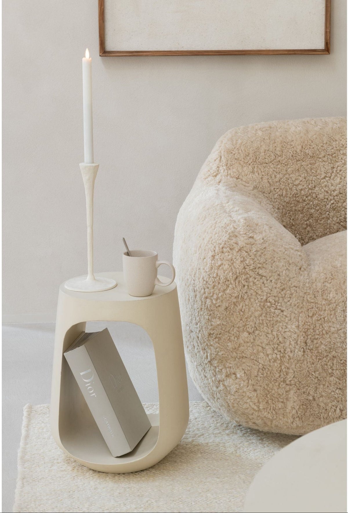 Shearl 1-zits Sofa Cream Small J-Line