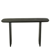 Sidetabel Acaciahout Zwart J-Line - Sidetable - J-Line - livinglovely.nl