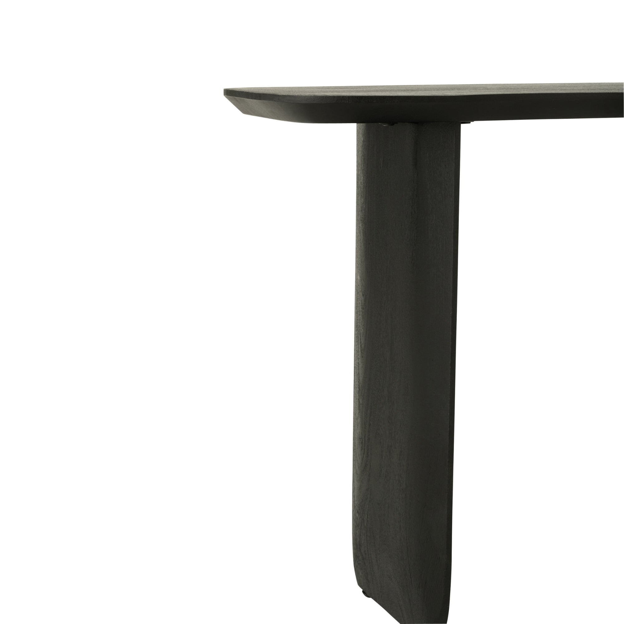 Sidetabel Acaciahout Zwart J-Line - Sidetable - J-Line - livinglovely.nl
