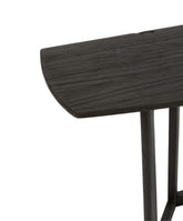 Sidetable Maty Exotiek Hout Zwart - Sidetable - J-Line - livinglovely.nl