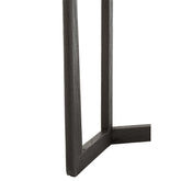 Sidetable Maty Exotiek Hout Zwart - Sidetable - J-Line - livinglovely.nl