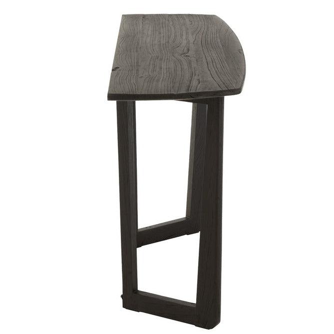 Sidetable Maty Exotiek Hout Zwart - Sidetable - J-Line - livinglovely.nl