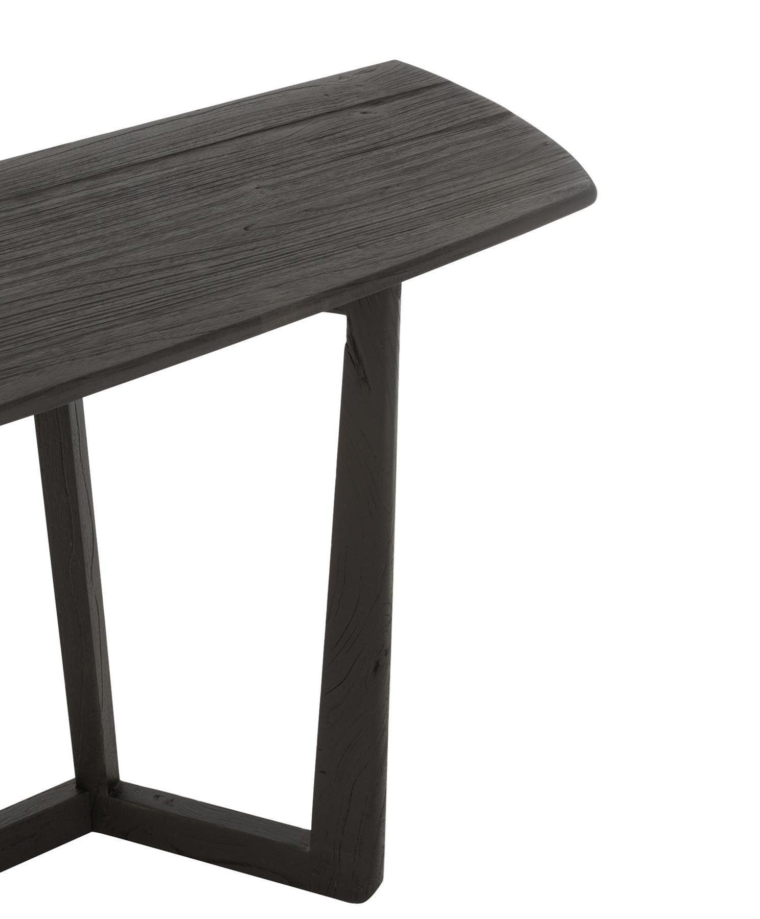 Sidetable Maty Exotiek Hout Zwart , Sidetable , J-Line , livinglovely.nl