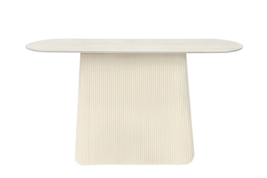 Sidetable Patrice 140cm in massief mangohout, L140cm x B40cm x H76cm