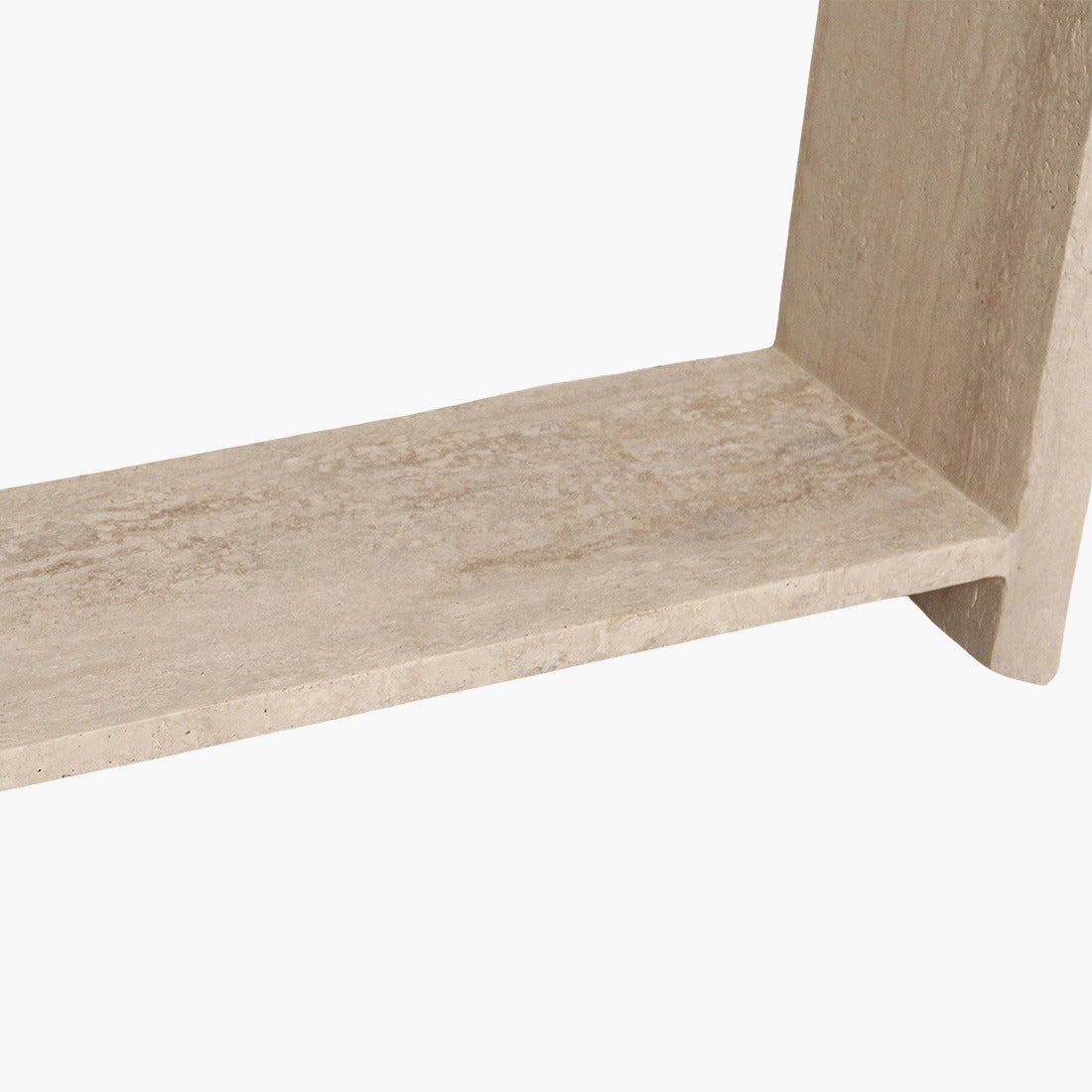 Sidetable Travertin sleaky Raw Materials - Sidetable - Raw Materials - livinglovely.nl