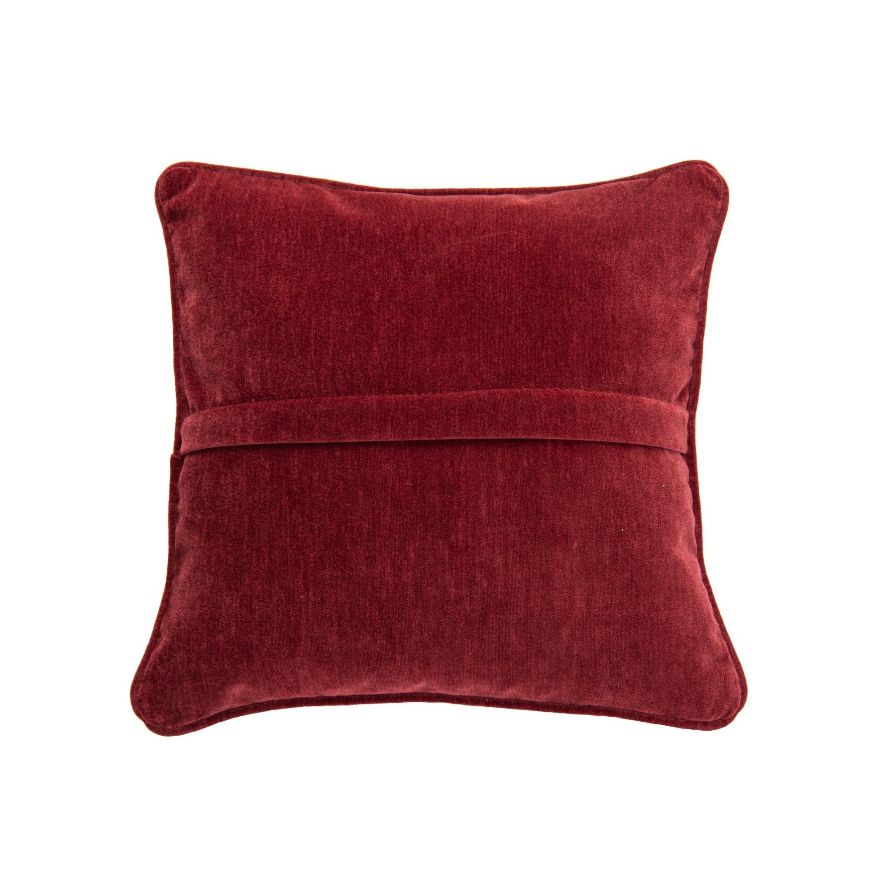Sierkussen Polyester Bordeaux J-Line