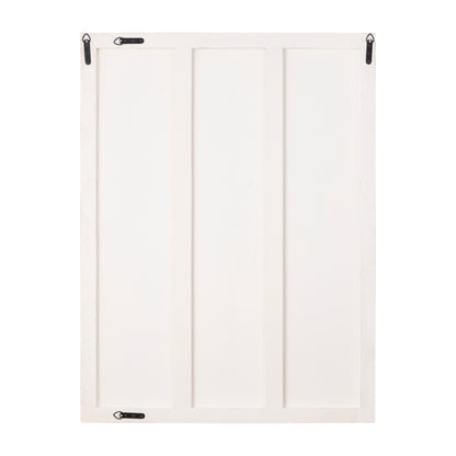 Sierre Bronze MDF Framed Wall Panel With Glass L van PTMD, detail van de bronskleurige MDF lijst