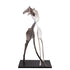 Skye Black Statue Giraffe Large PTMD - Beeld - PTMD - livinglovely.nl