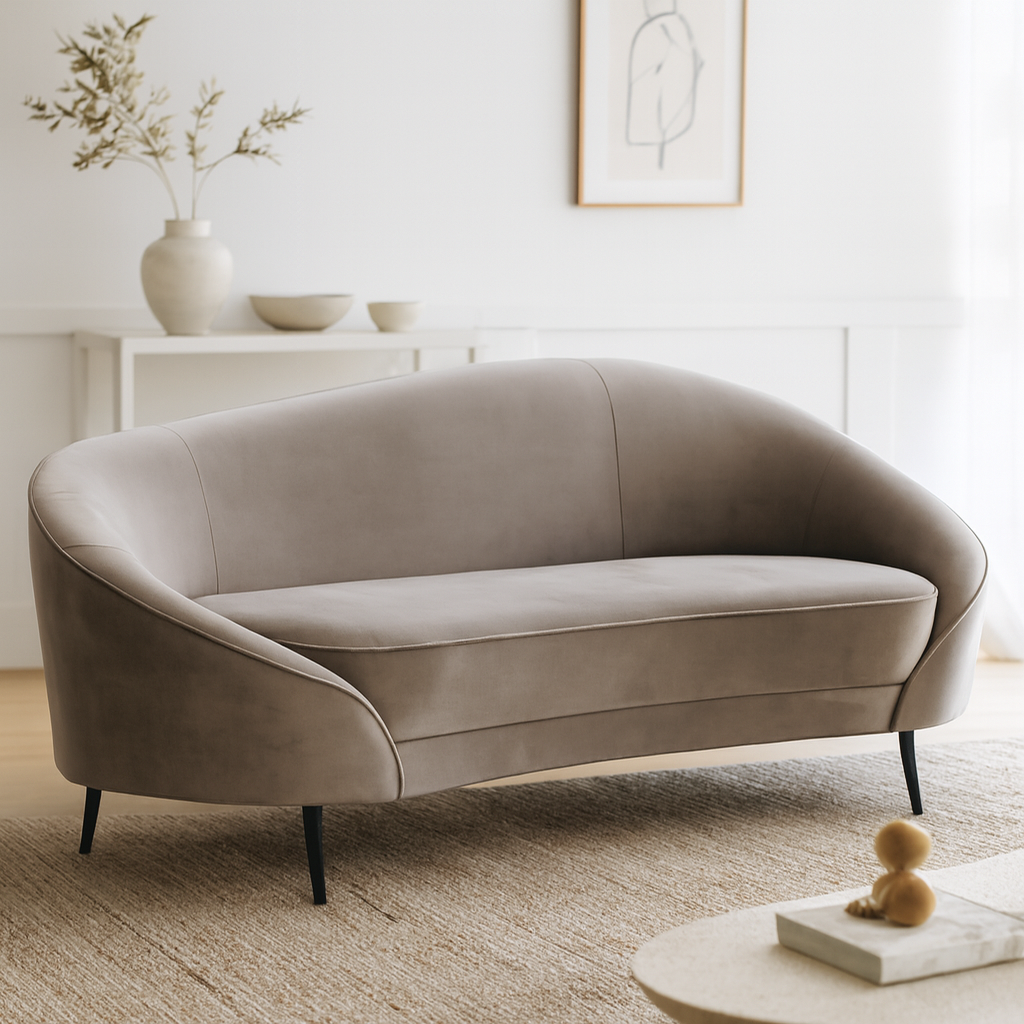 Sofa Elisabeth Silver J-Line - Bankstel - J-Line - livinglovely.nl