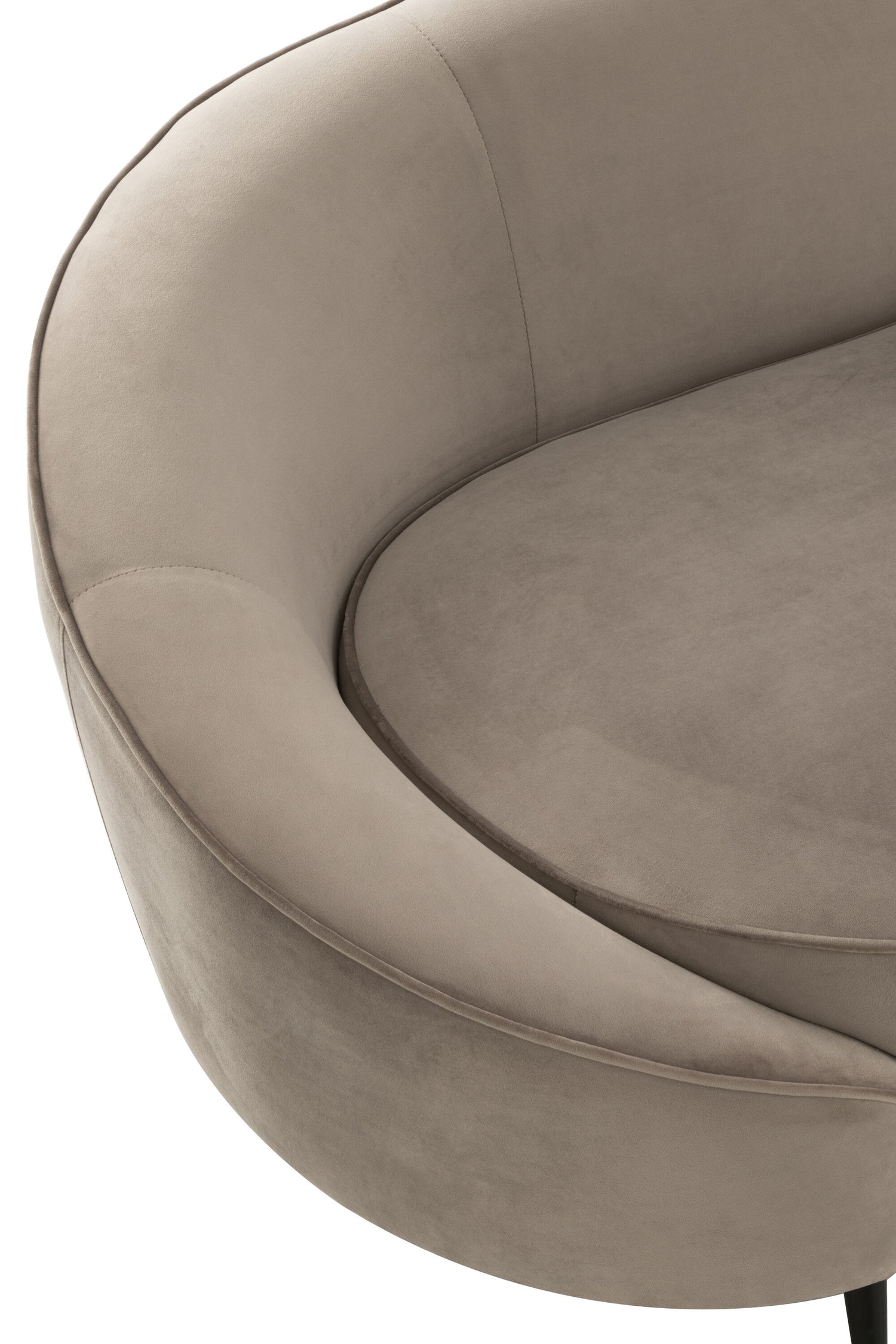 Sofa Elisabeth Silver J-Line - Bankstel - J-Line - livinglovely.nl