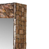 Spiegel Chelsae - 71x13x161 cm - Polyester - Brons PTMD - Spiegel - PTMD - livinglovely.nl