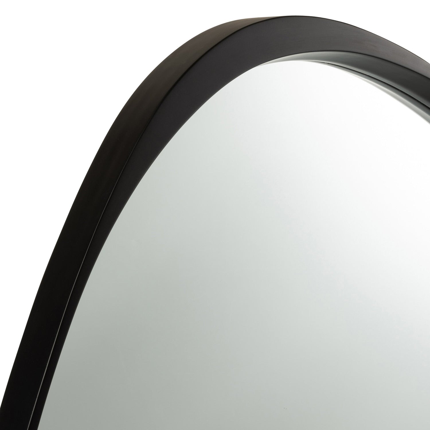 Spiegel Giles Mdf/Glas Zwart Large - Spiegel - J-Line - livinglovely.nl