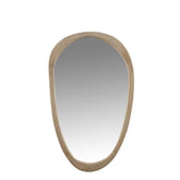 Spiegel Onregelmatig Mangohout Large 51x3.5x83cm - Spiegel - J-Line - livinglovely.nl
