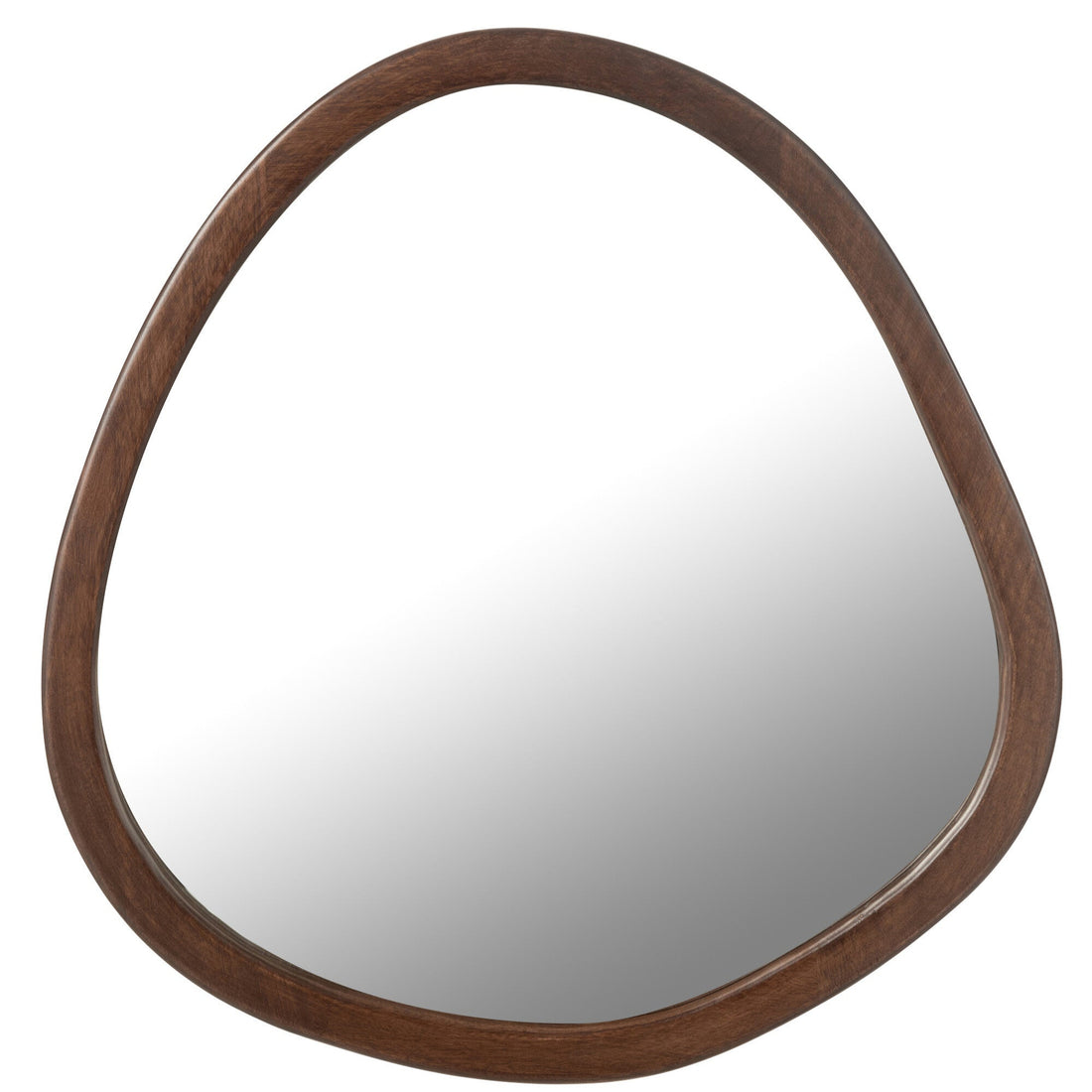 Spiegel Whisp Mango Hout/Mdf Bruin Large 59x2.5x56cm - Spiegel - J-Line - livinglovely.nl