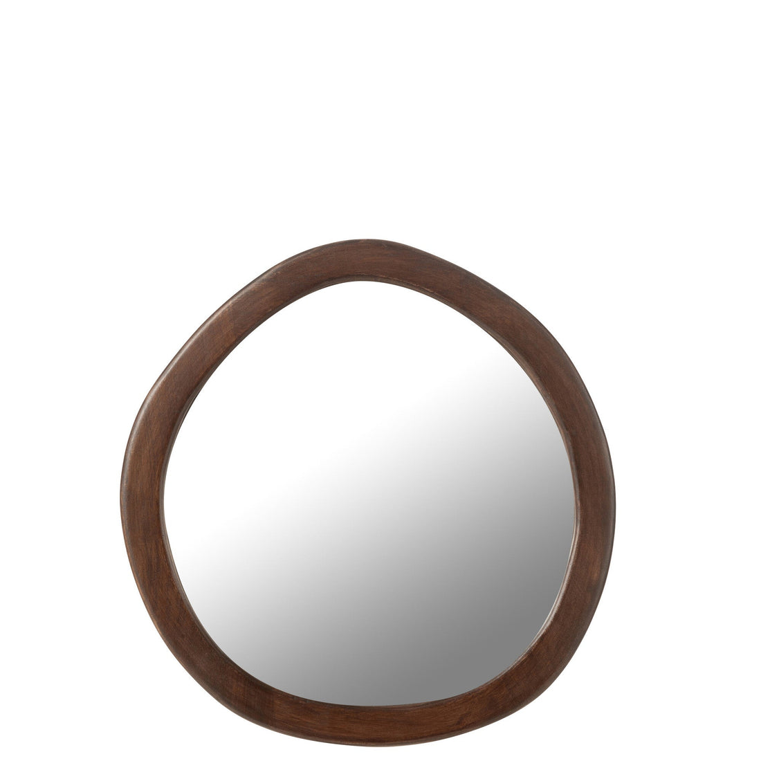 Spiegel Whisp Mango Hout/Mdf Bruin Small - Spiegel - J-Line - livinglovely.nl