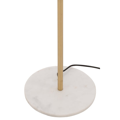Staanlamp Metaal/Marmer Goud J-Line