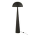 Staanlamp Paddenstoel Metaal Mat Zwart - Vloerlamp - J-Line - livinglovely.nl