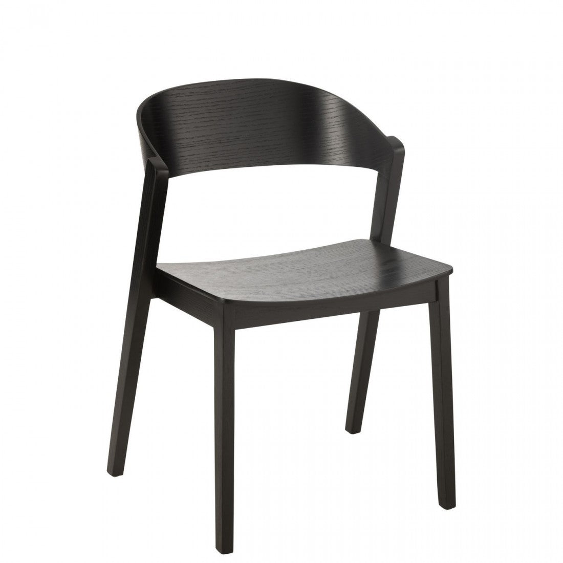 Stoel Laga Eikhout/Multiplex Zwart J-Line