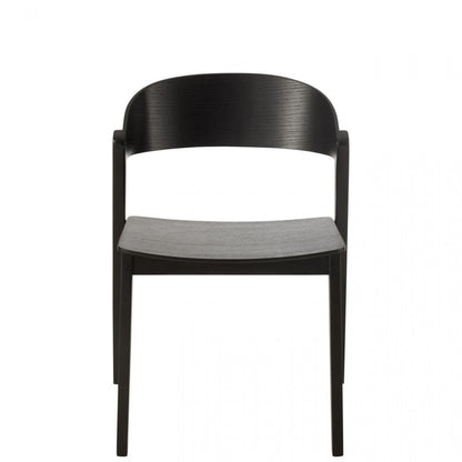 Stoel Laga Eikhout/Multiplex Zwart J-Line