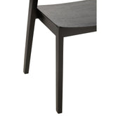 Stoel Laga Eikhout/Multiplex Zwart J-Line