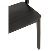 Stoel Laga Eikhout/Multiplex Zwart J-Line