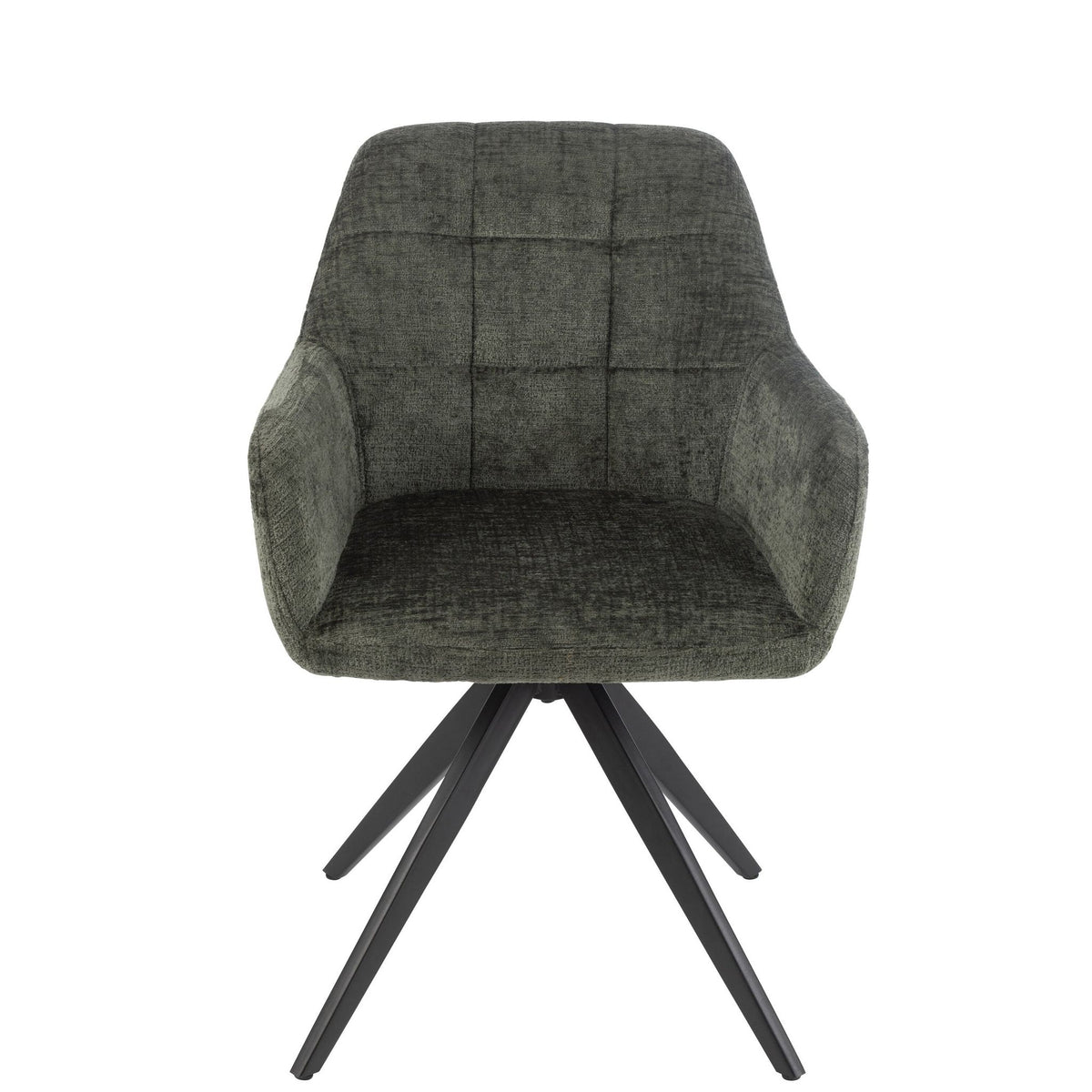 Stoel Louna Ijzer/Acryl Groen J-Line
