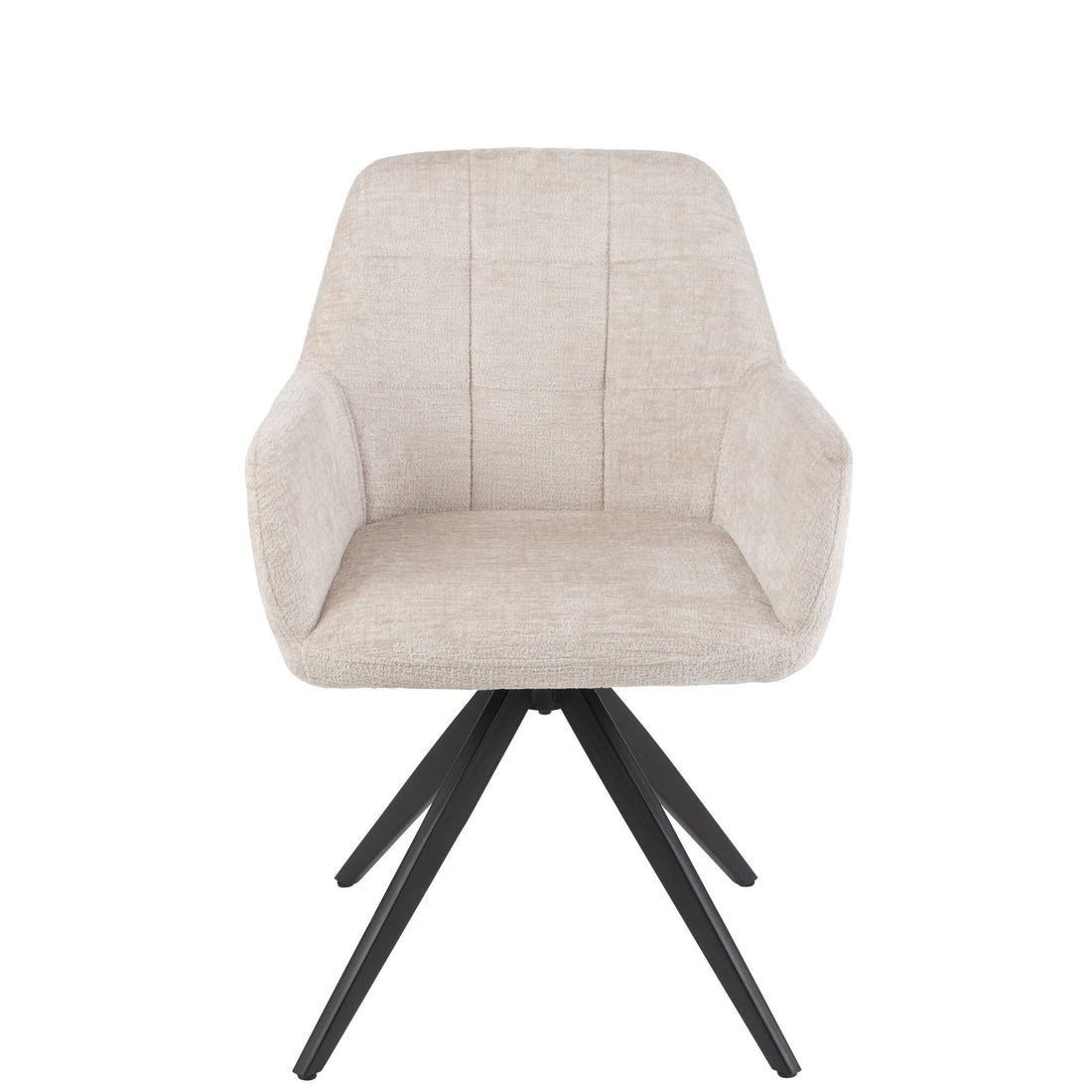 Stoel Louna Ijzer/Acryl Ivoor J-Line