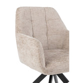 Stoel Louna Ijzer/Acryl Licht Grijs J-Line