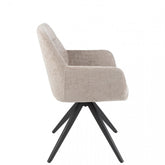 Stoel Louna Ijzer/Acryl Licht Grijs J-Line