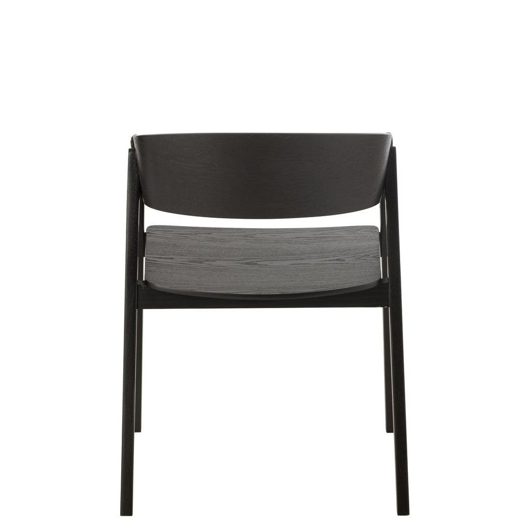Stoel Naga Essenhout/Touw Zwart J-Line