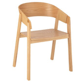 Stoel Naga Essenhout/Touw Naturel - Eetkamerstoel - J-Line - livinglovely.nl