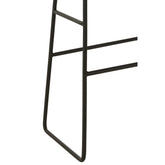 Stoel Rechthoekig Gerecycleerd Teak Naturel Large - Barkruk - J-Line - livinglovely.nl