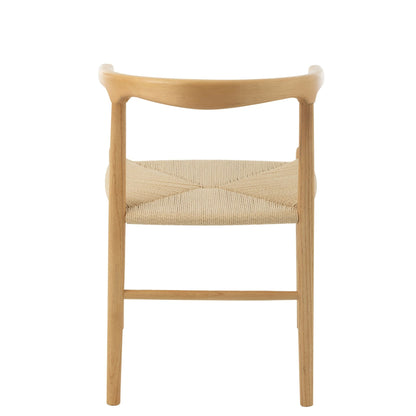 Stoel Toon Beukenhout/Touw Naturel