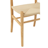 Stoel Toon Beukenhout/Touw Naturel