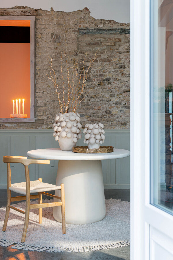 Stoel Toon Beukenhout/Touw Naturel - Eetkamerstoel - J-Line - livinglovely.nl