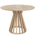 Tafel Eli Mango Hout Naturel Dia 110cmx82,5cm J-Line - Eetkamertafel - J-Line - livinglovely.nl