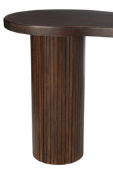 Tafel Infinity Mango Hout Bruin Large 120x64x75cm - Sidetable - J-Line - livinglovely.nl