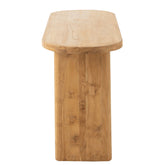 Tafel Teak Hout Naturel - Sidetable - J-Line - livinglovely.nl