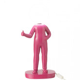 Tafellamp Duim Hars Fuchsia - Tafellamp - J-Line - livinglovely.nl