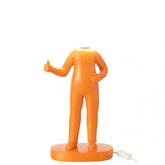 Tafellamp Duim Hars Oranje - Tafellamp - J-Line - livinglovely.nl