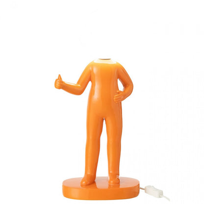 Tafellamp Duim Hars Oranje - Tafellamp - J-Line - livinglovely.nl