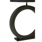 Tafellamp Lamp Rond Aluminium Zwart J-Line