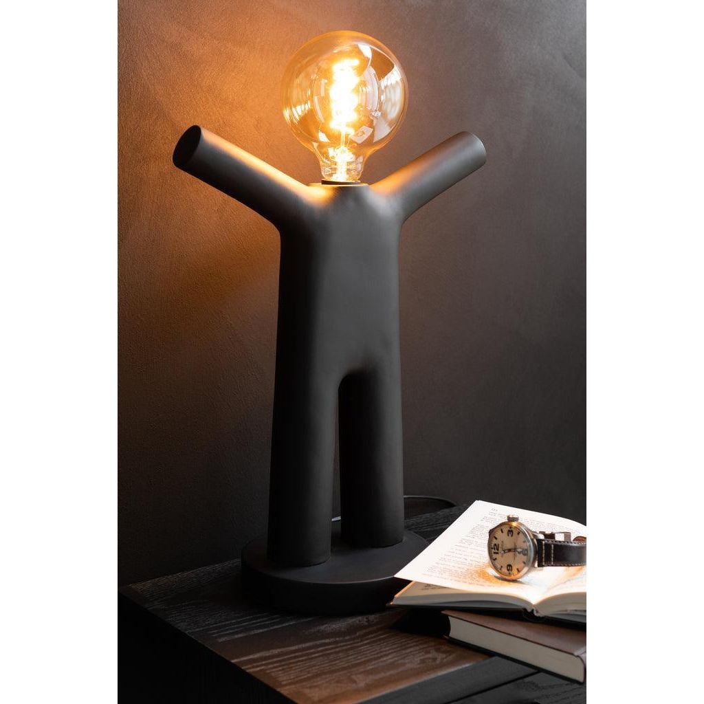 Tafellamp Maurice poly zwart J-Line