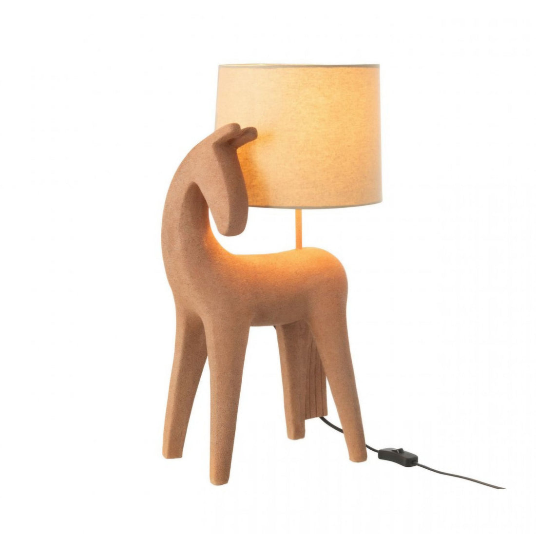 Tafellamp Paard Modern Resine Terra J-Line