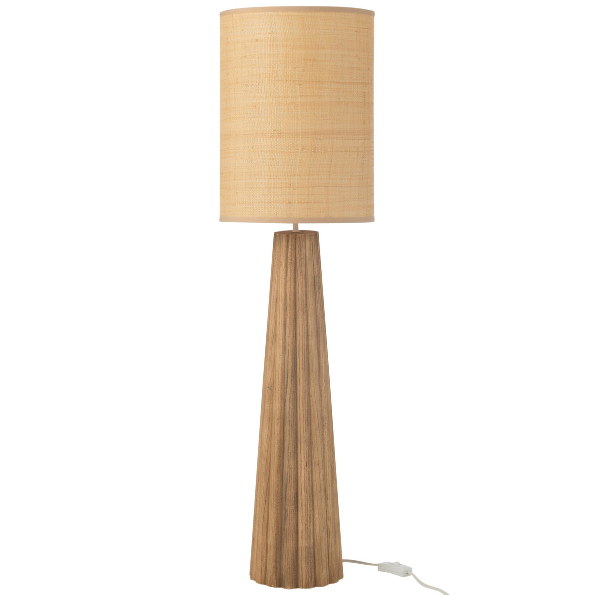 Tafellamp Paraplu Ailanthus Hout Naturel Large J-Line
