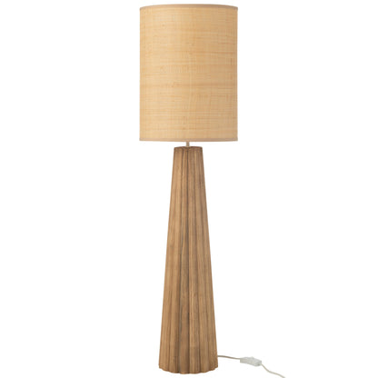 Tafellamp Paraplu Ailanthus Hout Naturel Large J-Line