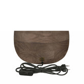 Tafellamp Peake Bruin Mangohout Large PTMD - Tafellamp - PTMD - livinglovely.nl