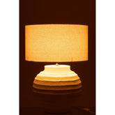 Tafellamp Terracotta Wit J-Line