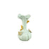 Tamarae Green Ceramic Flowy Vase With Butterfly M van PTMD op witte achtergrond