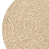 Tapijt Miami Outdoor Polyester Naturel/Wit Medium - Buiten-divers - J-Line - livinglovely.nl